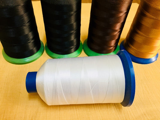 2x Pieces Thread Crafts Supply, High Quality Tool Bonded Nylon Sewing, Leather items, textile, Shoes, Canvas, Upholstery use, Thread size 60 or 40