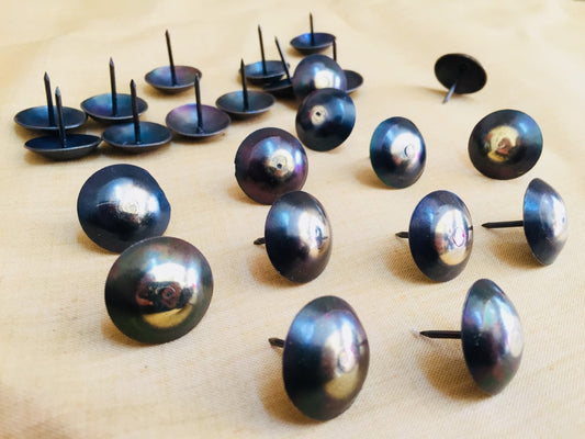 120 Cat Eye Upholstery Nails Deco. Nails, Box thumb tacks, Push Pins, Sofa Door nails,Furniture Vintage Look Big Size Antique Colour 24mmX22mm