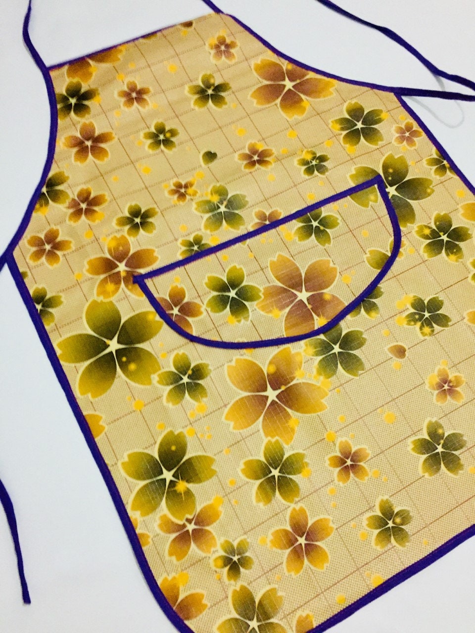 Apron , Crafts supply, , PVC textile, Hand Made , size 66cm X 50cm