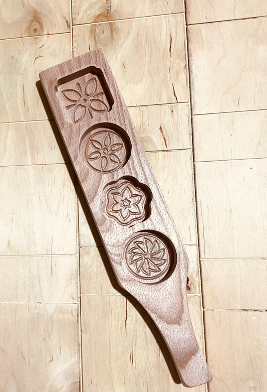 Unique Wood Mold, Cookie Mold, Hand crafted, Mamool Mamoul, 1 Piece, Baking Chef Gift, Kitchen Supply, hand Crafted, Strong mold, 4 designs