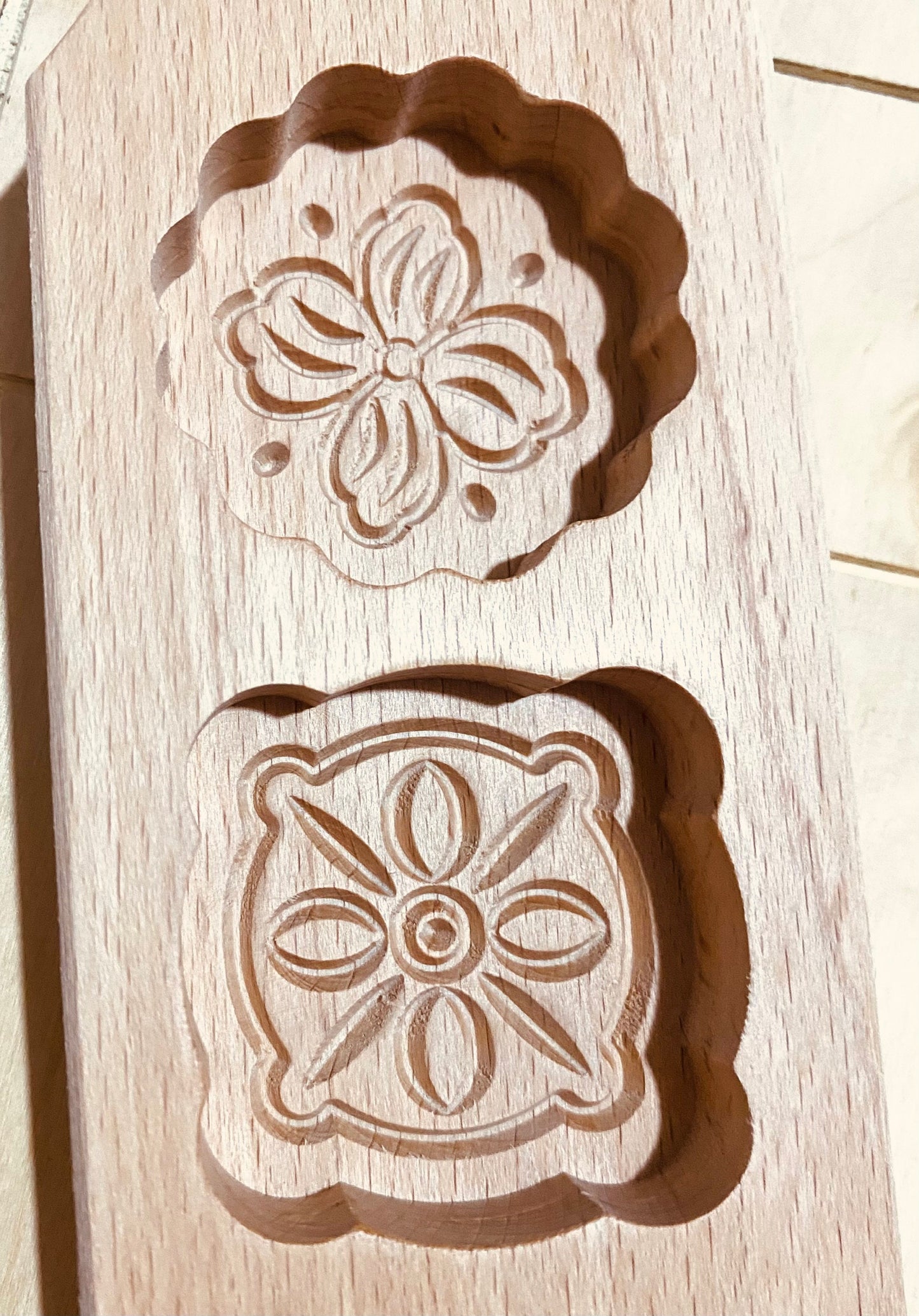Unique Wood Mold, Cookie Mold, Hand crafted, Mamool Mamoul, 1 Piece, Baking Chef Gift, Kitchen Supply, hand Crafted, Strong mold, 2 designs