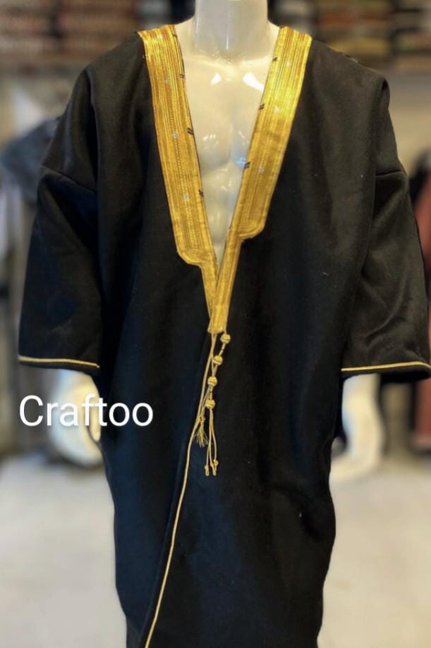 Arab Gulf Farwa Winter Coat, Unique Fur, Arab Gulf Style Winter Coat, Warm Heavy, Sahara Bisht Unisex Clothing, Vintage Traditional Westerns