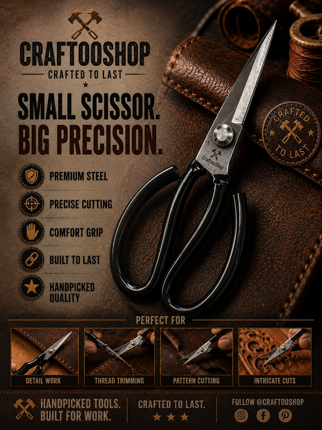 Scissors, Strong solid metal, Upholstery Craft Supply, Vintage style, traditional hand forged cast, iron tailors,Garden Scissors, heavy work