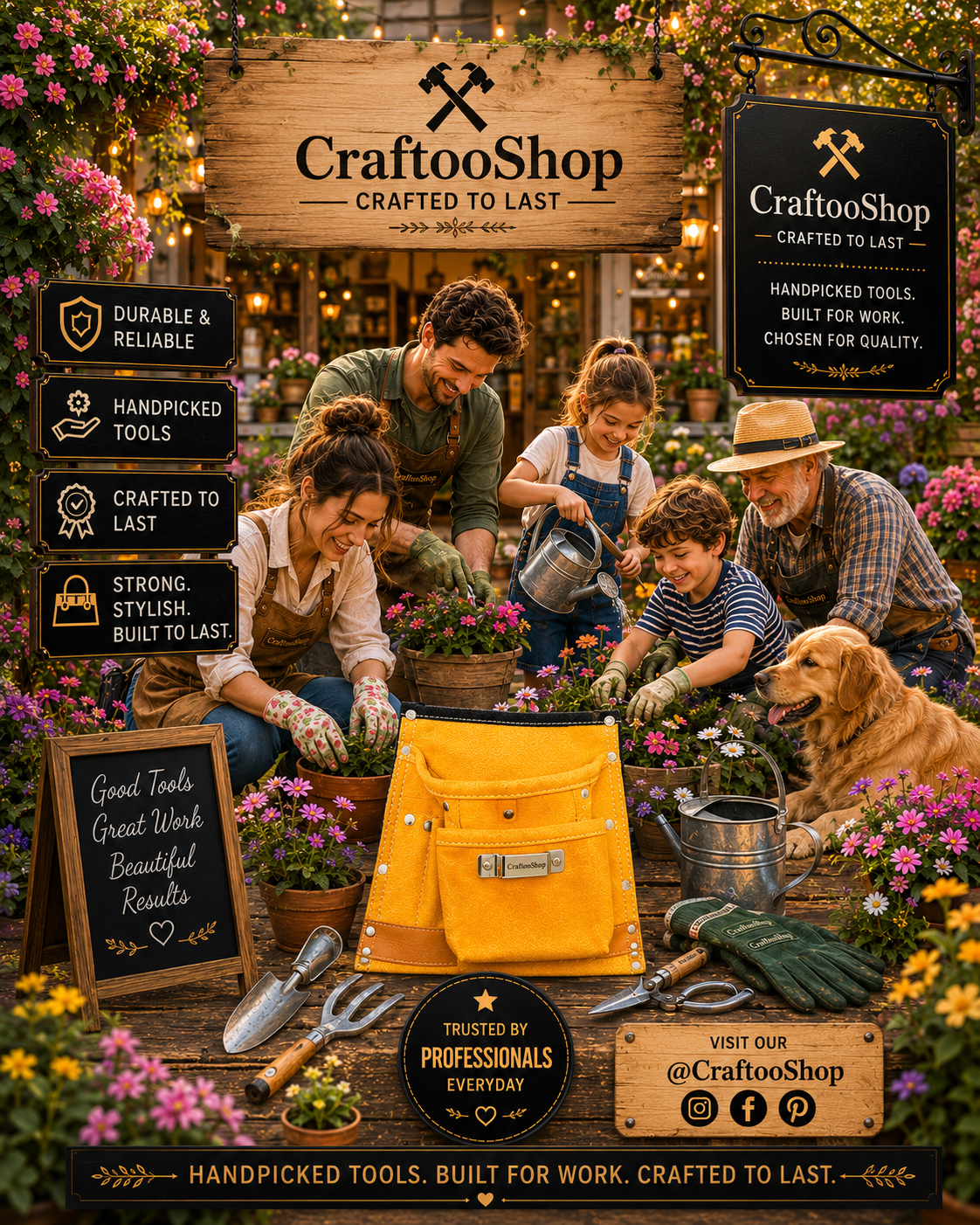 Tools Belt , Tools bag, Workers holder supply, leather bag , genuine leather , floral garden farmers equipment, heavy work