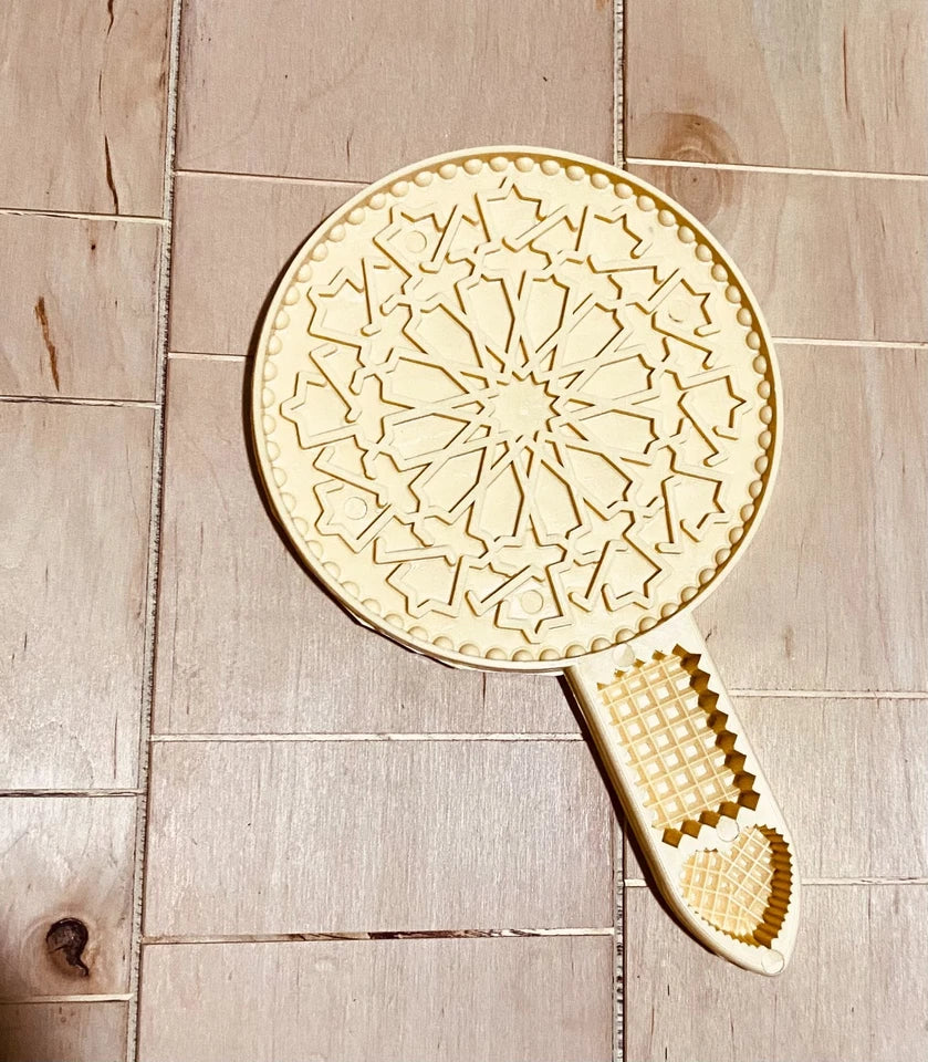 Bread Molds, 4 designs, Cookie Mold, Hand crafted , Plastice PVC Mold, Mamool Mamoul , Unique 1 Big Piece, Baking Chef Gift, Kitchen Supply