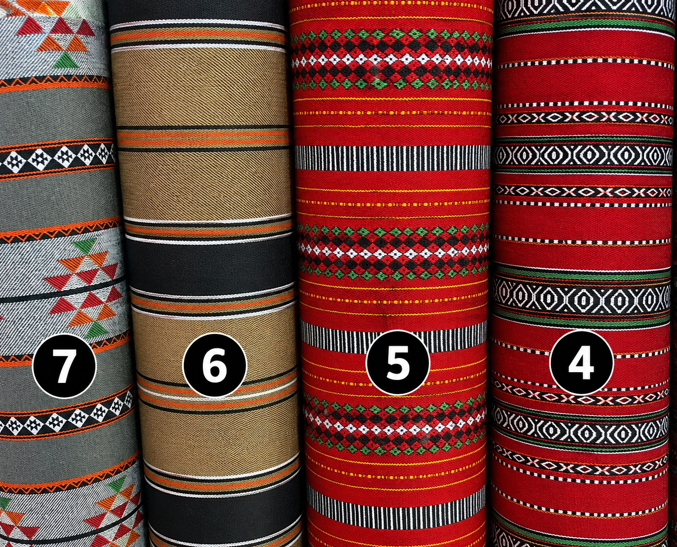 Jalsa Fabric By YARD, Sado Bedouin Majlis Traditional Crafts Use Supply Upholstery Furniture Designer,Arab Authentic Original Woven Stitch