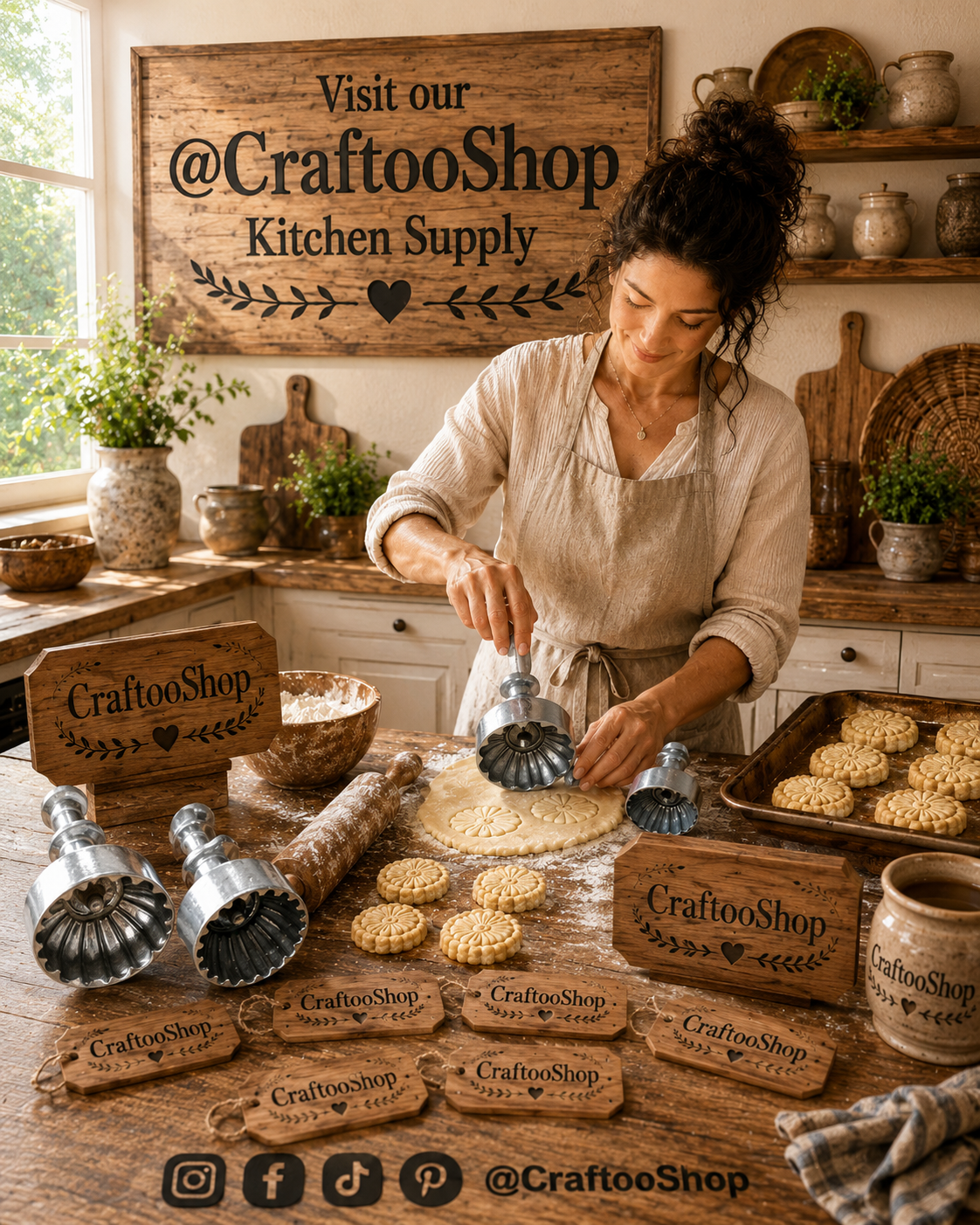 Metal Molds, Handcrafted Strong , Cookies Candy Mamool Mamoual Party, Chef Supply, Kitchen Crafts, Iron Solid Work, Hard Tools, 1 Piece