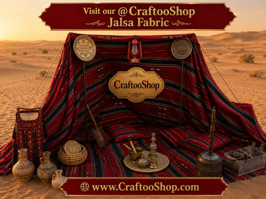 Jalsa Fabric By YARD, Sado Bedouin Majlis Traditional Crafts Use Supply Upholstery Furniture Designer,Arab Authentic Original Woven Stitch