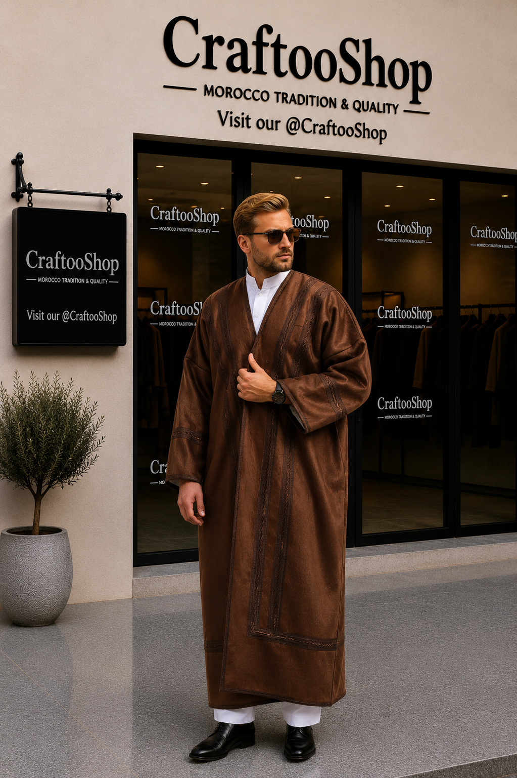 Farwa Bisht Coat, Unique Fur, Arab Style Winter Coat, Warm and Heavy, Unisex Clothing, Vintage Traditional Western Pattern, Elegance Farwa