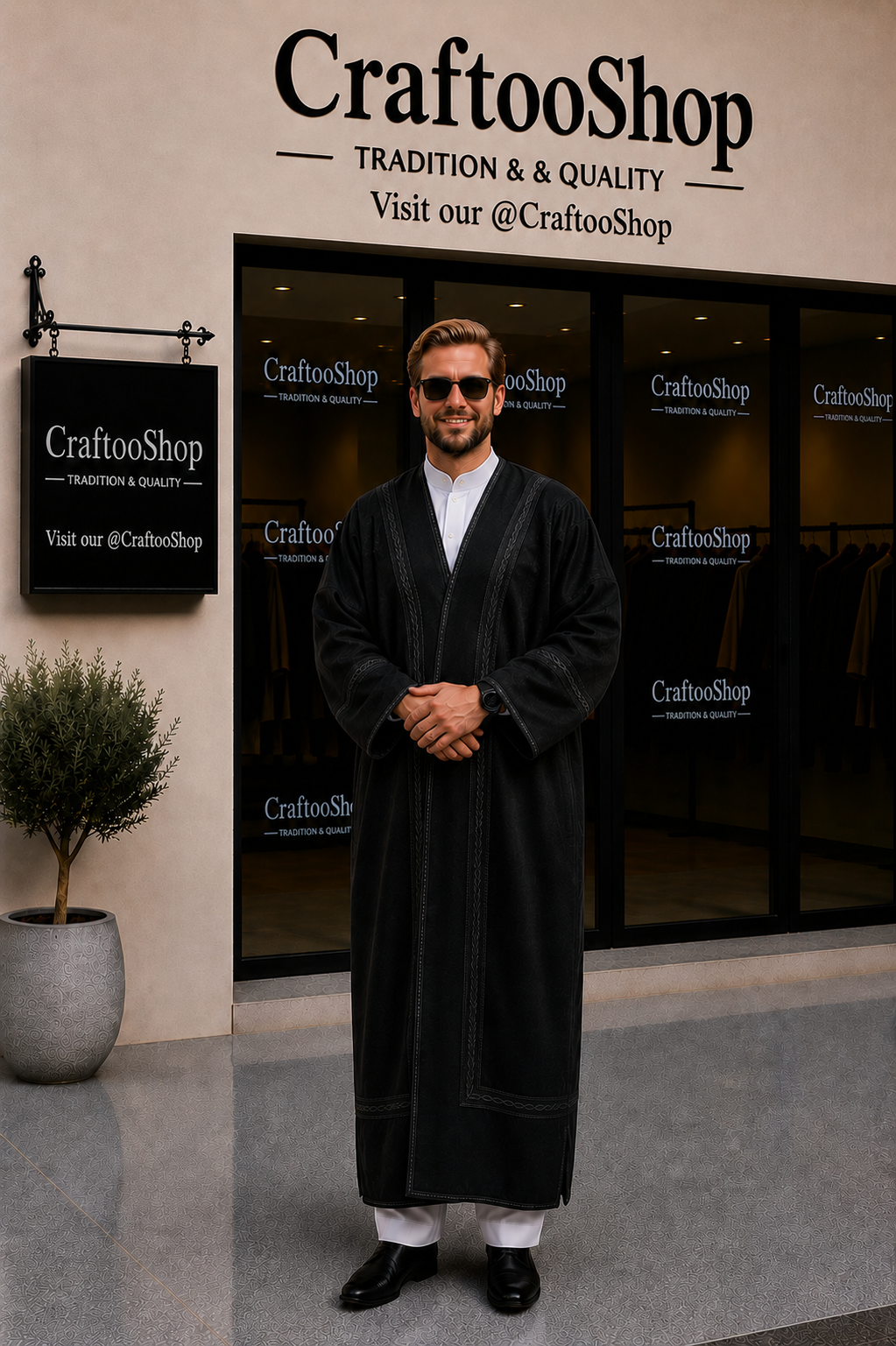 Farwa Bisht Coat, Unique Fur, Arab Style Winter Coat, Warm and Heavy, Unisex Clothing, Vintage Traditional Western Pattern, Elegance Farwa