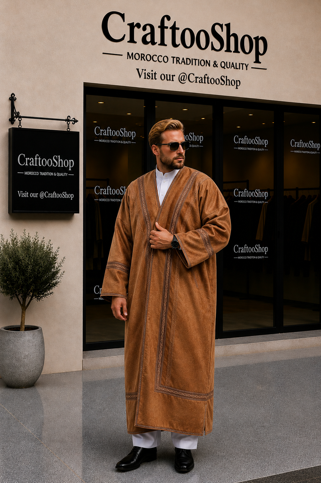 Farwa Bisht Coat, Unique Fur, Arab Style Winter Coat, Warm and Heavy, Unisex Clothing, Vintage Traditional Western Pattern, Elegance Farwa