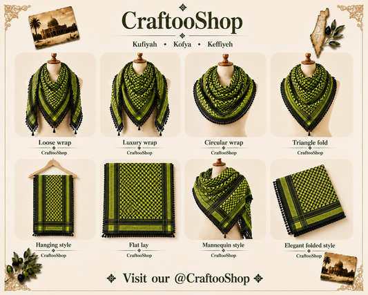 Pistachio Keffiyeh Unique Arab Scarf, Woven Stitched NOT Printed, Cover Headwear, Vintage dress Hatta Shemagh Kuffyieh,Unisex Mask Mixed