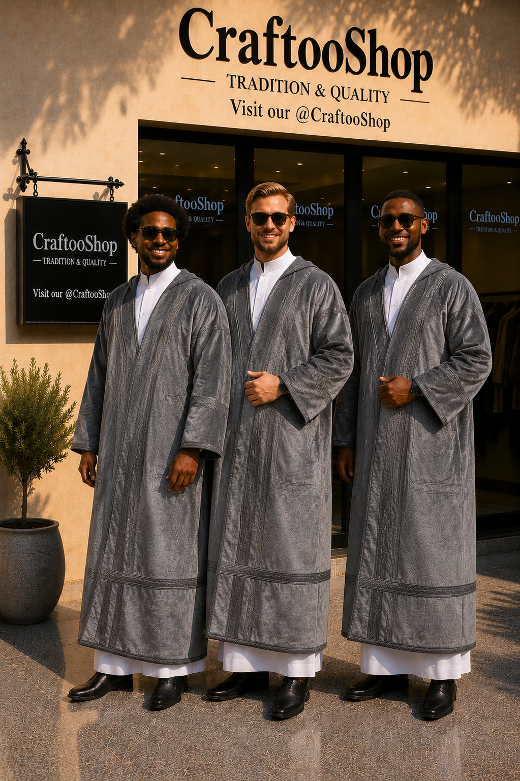 Farwa Bisht Coat, Unique Fur, Arab Style Winter Warm and Heavy, Unisex Clothing, Vintage Traditional Western Pattern, Elegance الجواد