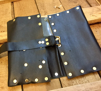 Leather Pouch, Pencil Roll , Leather Pen bag , 100% hand made, Personalized Wallet , Vintage Leather, watch pouch, different uses, handmade