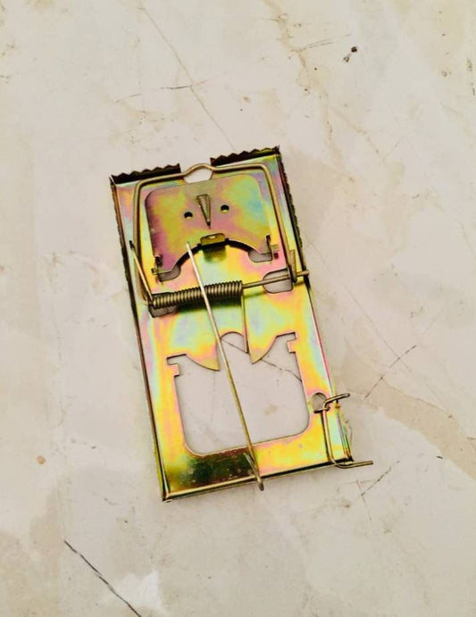 Mouse Trap, Rat Catch trap , mouse trap , clip metal, rat hunt , vintage style, very strong, heavy work , hand crafted