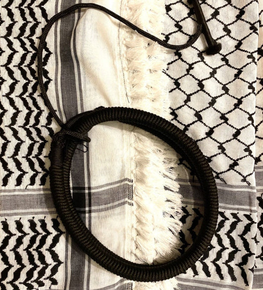 Unique Palestine Scarf, Keffyeih faceCover Headwear, Unique Vintage dress Hatta shemagh kofya Kuffyieh Unisex With tassels, Woven Stitched