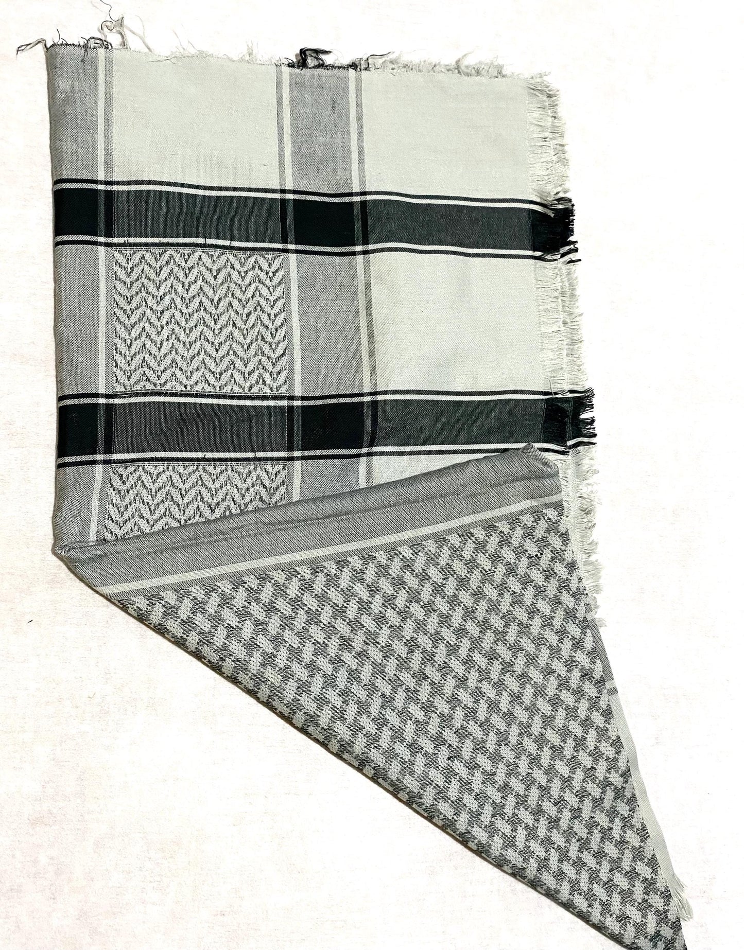 Unique Grey Sahara Arab Scarf Desert Bandana faceCover, Palestine Keffiyeh Headwear, Windproof Mask,vintage dress Hatta Shemagh mixed colour