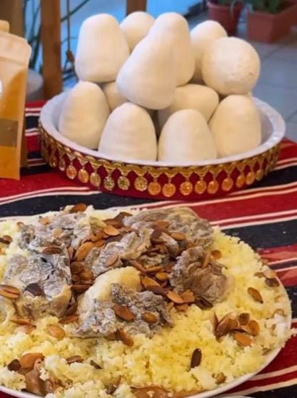 Jameed Arabic Food, Mansaf Traditional Bedouins Old Food Support, Handmade Dry milk, Healthy Organic Salty Yogurt, Kitchen Herbs and Spices
