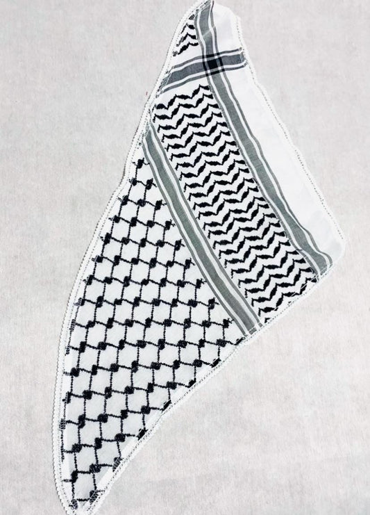 100x Pieces Big Order Keffiyeh Bandana, Palestine Arafat Kuffyieh, Tie kofyah vintage dress Size 72X42X48 Centimeters, Quantity Options