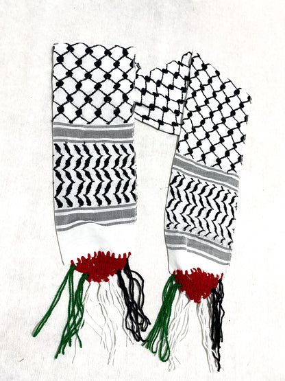 Blue Embroidery Palestine Tote Bag, Keffiyeh Scarf, Tatreez Shoulder Bag, Vintage Unique Handmade Heavy Work multi-function Zipper