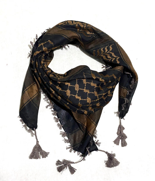 Unique Scarf, Arabian Sahara Bandana Kofya, India Style,Shwal Keffiyeh OldStyle Vintage dress, Hatta Headwear Mixed Colours