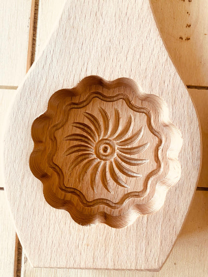 3x Piece Molds, Unique Wood Mold, Cookie Chocolate Mamool Mamoul Party, Baking Chef Gift, Kitchen Supply hand Crafted, Strong Handmade Mould