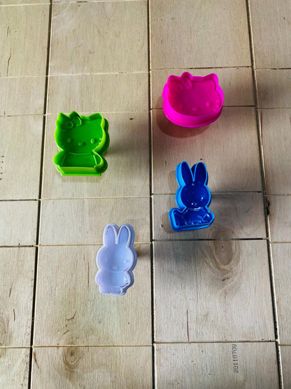 Cookies Mold, 4 designs Mold, Hand crafted , Mamool Mamoul , Unique 4 Piece, Baking Chef Gift, Kitchen Supply