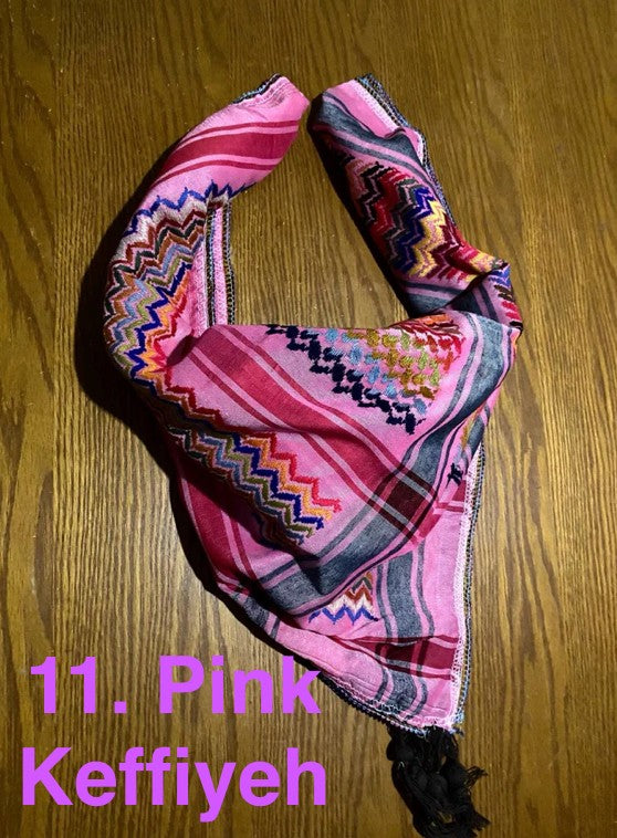 Palestine Keffiyeh Scarf, Unique Arafat Hatta Kufya Kuffyieh Scarf Arab Shemagh, Shawl Hi-Quality Fabric, Arabic Head Bandana Woven Stitched